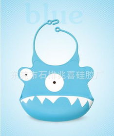 揭秘出口級食品硅膠卡通口水兜 防水易清洗，動漫IP合作下的高品質育兒選擇
